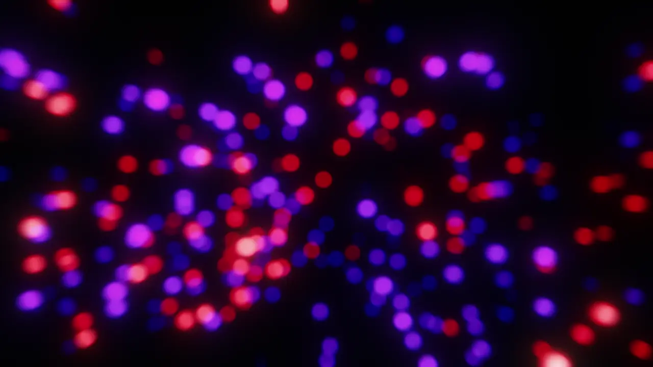 Bokeh motion background