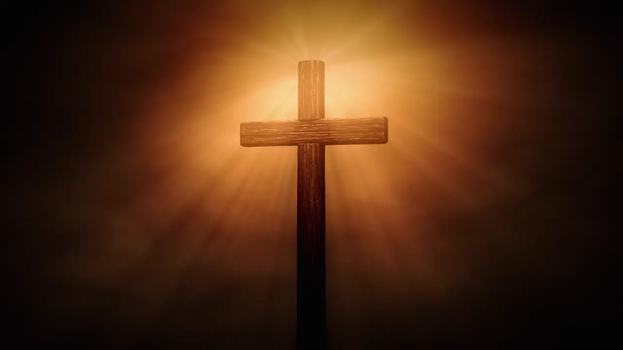 Cross motion background