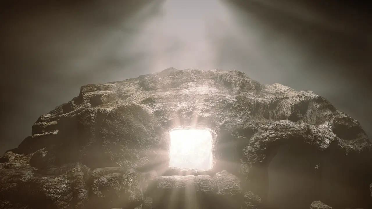 Grave motion background