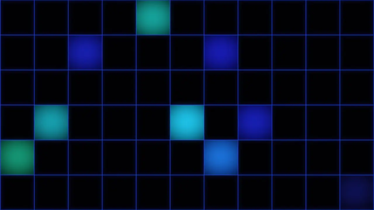 Grid motion background